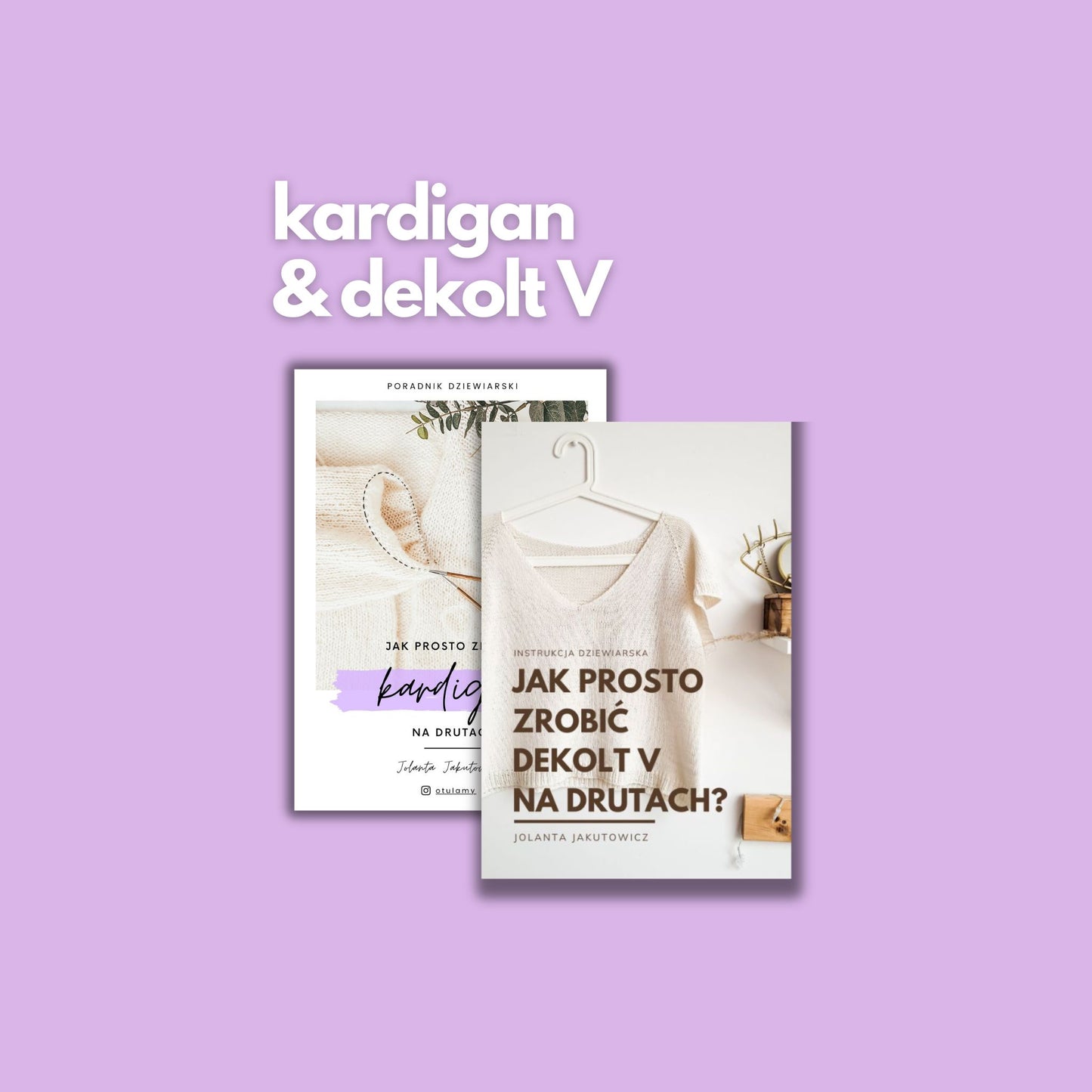 Pakiet: Kardigan + Dekolt V