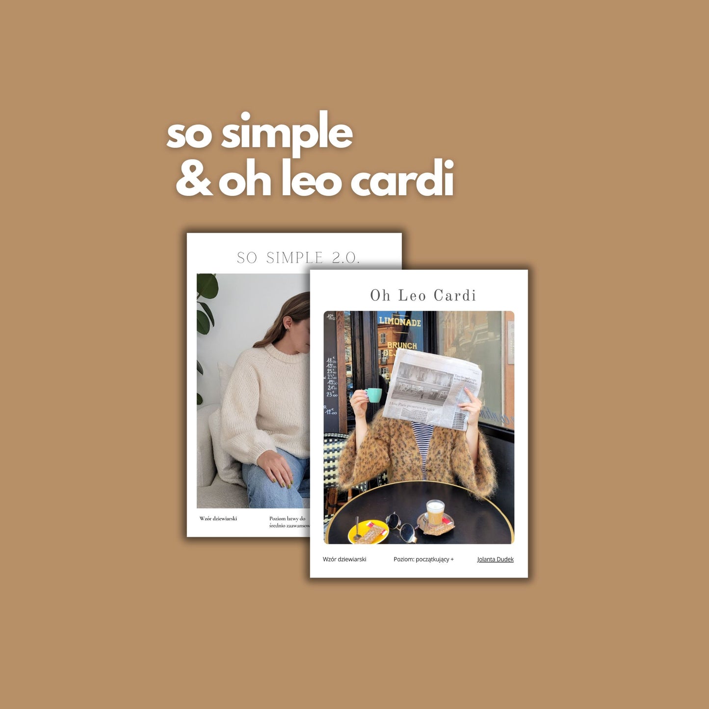 Pakiet: So Simple Sweater + Oh Leo Cardi