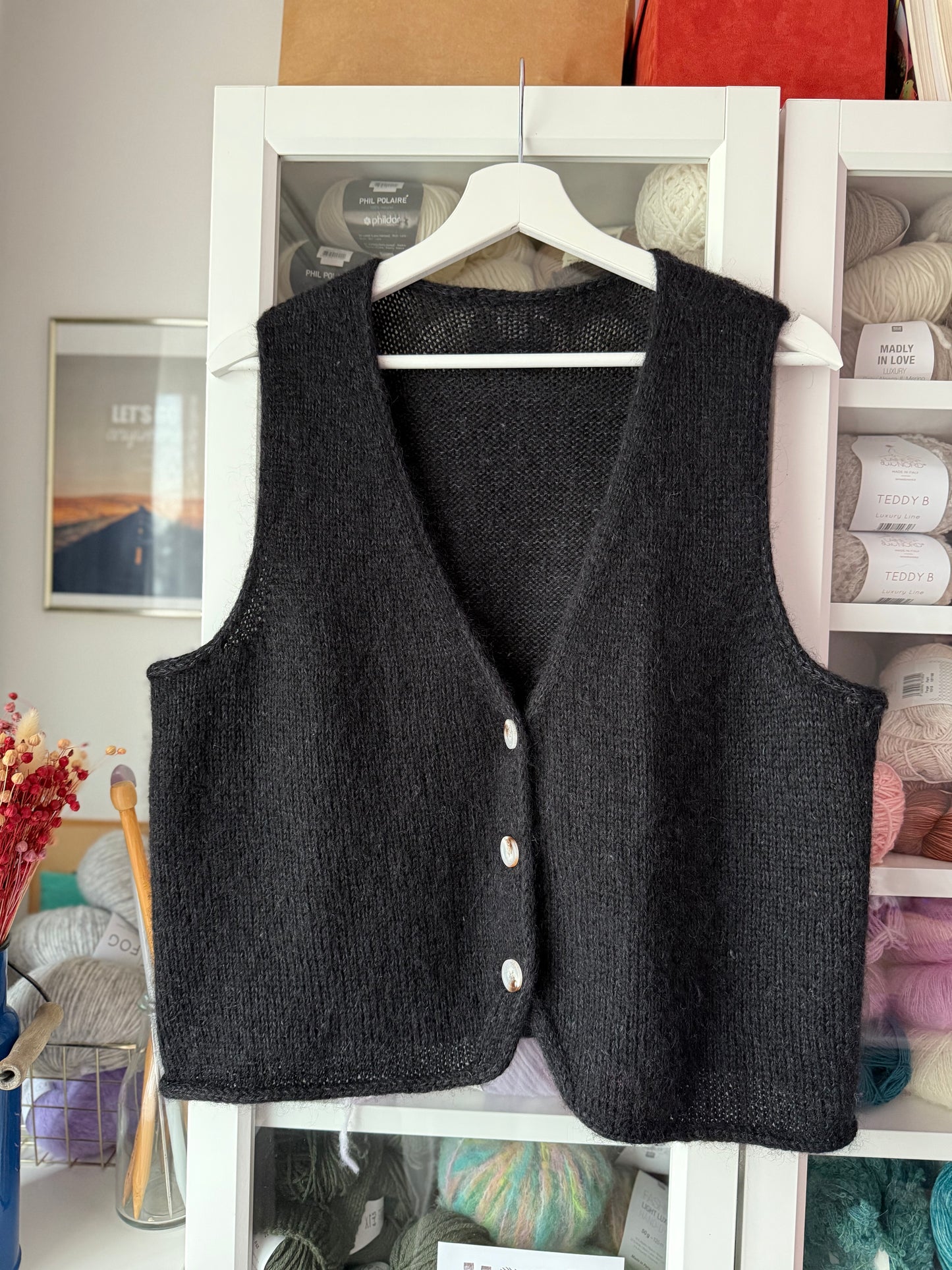 NYX Vest. Wzór dziewiarski w języku polskim.